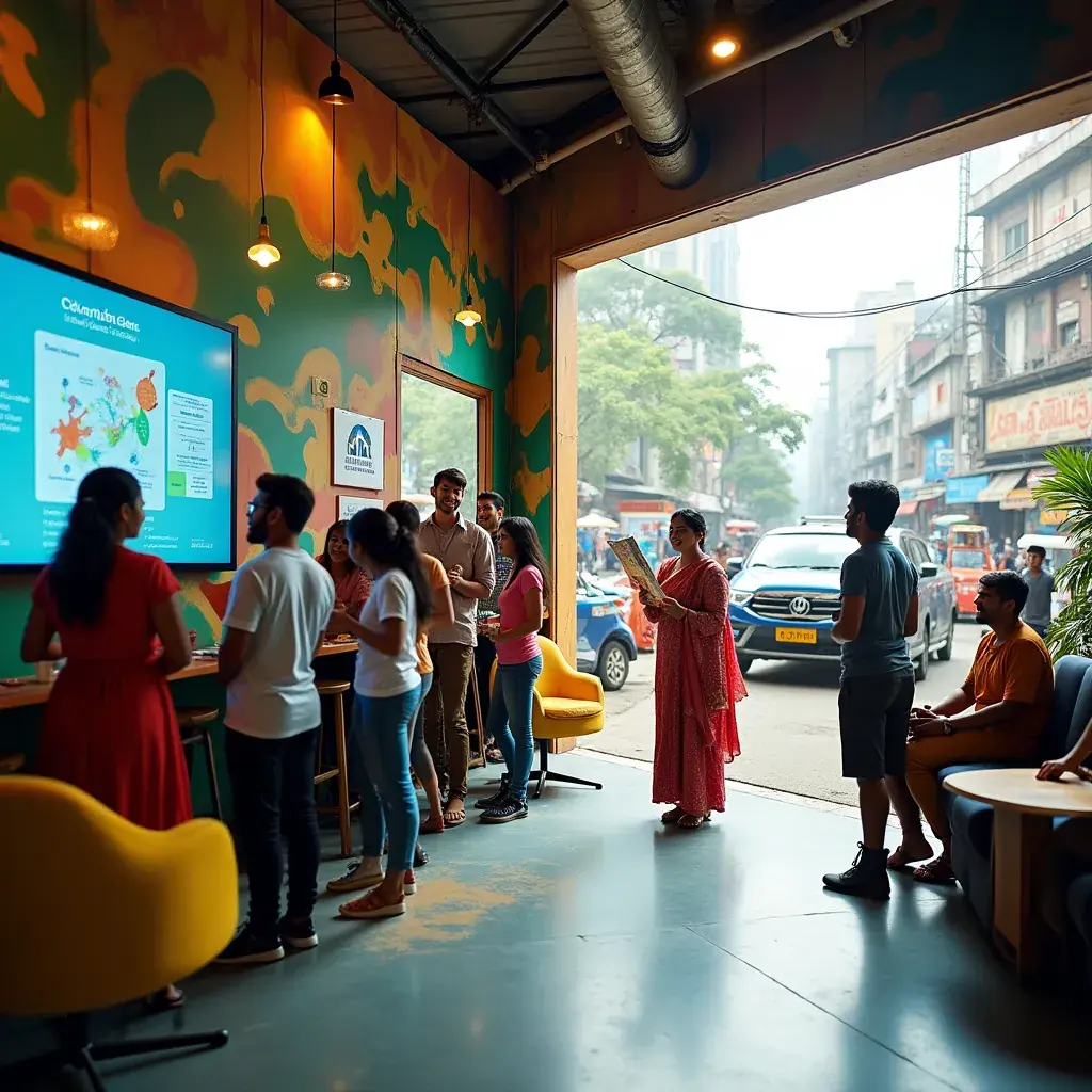 Professional business solutions illustration